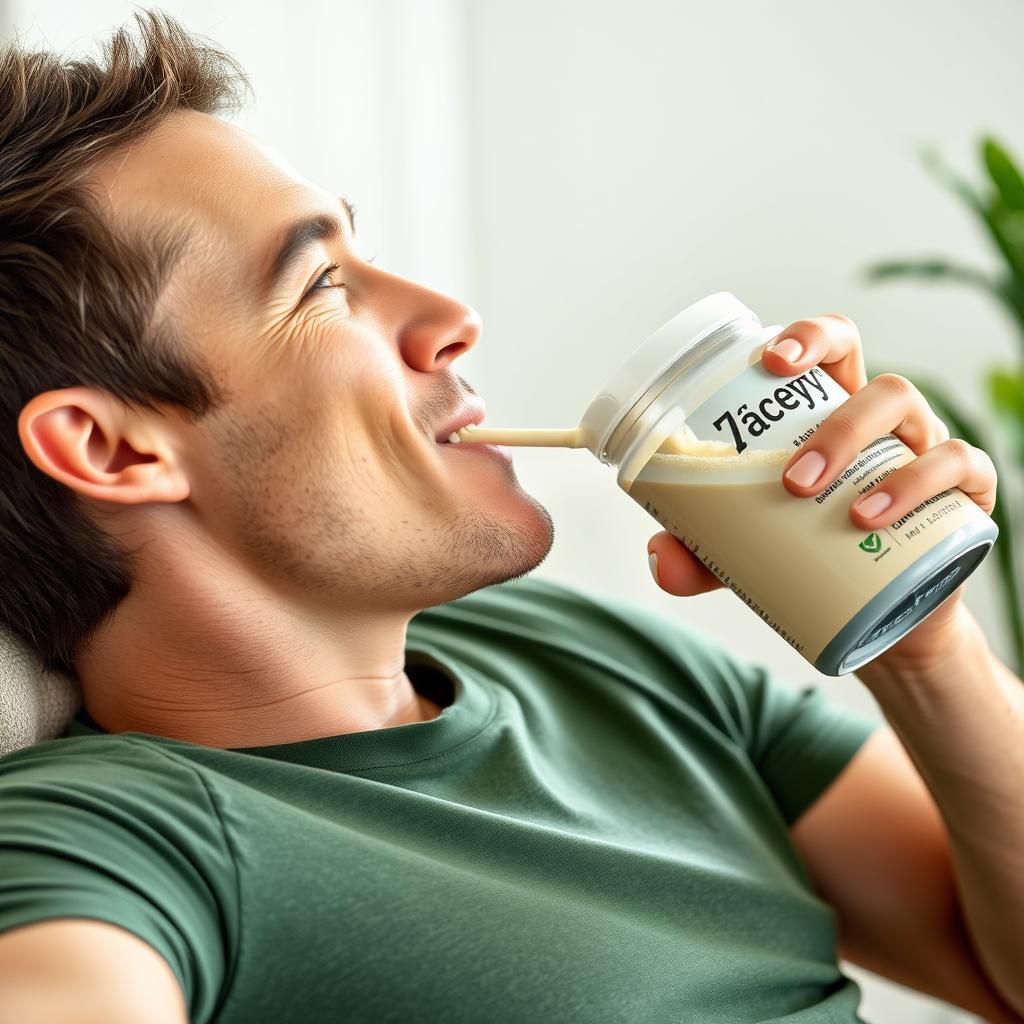 Pessoa com intolerância à lactose tomando whey protein isolado ou hidrolisado entre os melhores whey proteins de 2025