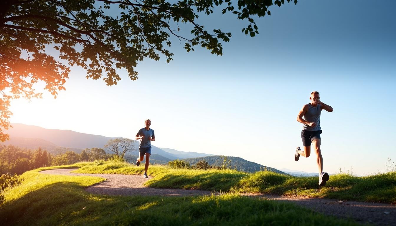 caminhada ou corrida para perder peso