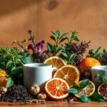chás detox para desinchar