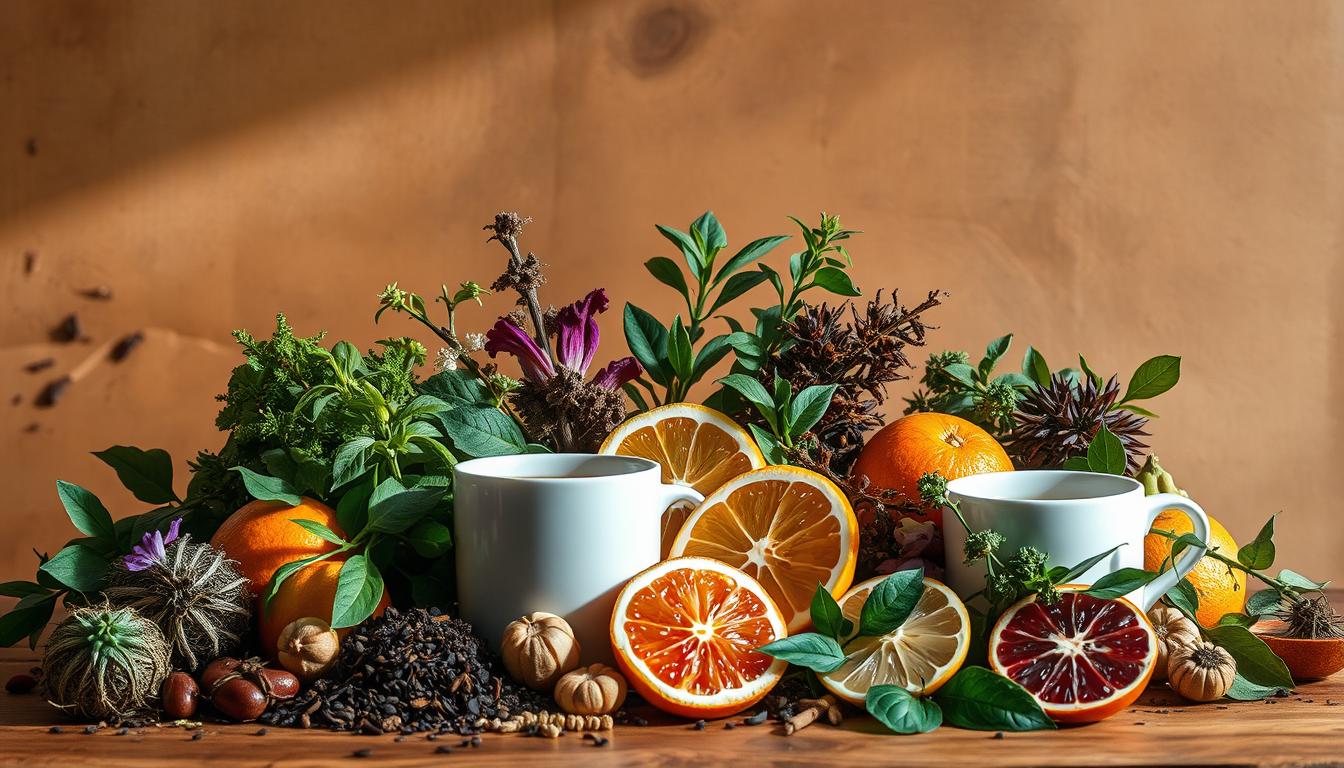 chás detox para desinchar