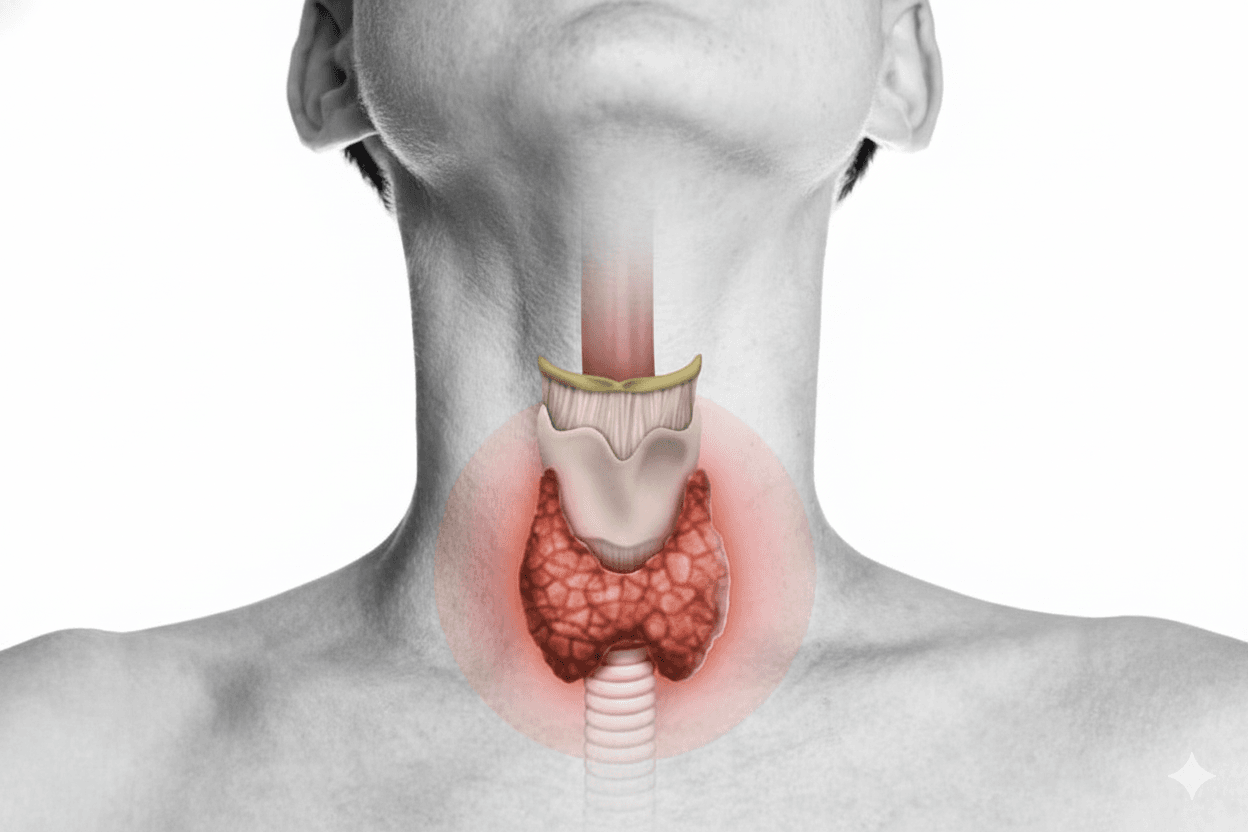 Tireoide: A glândula vital no pescoço que regula seu metabolismo, energia e hormônios. Conhecer sua função é essencial para a saúde geral.